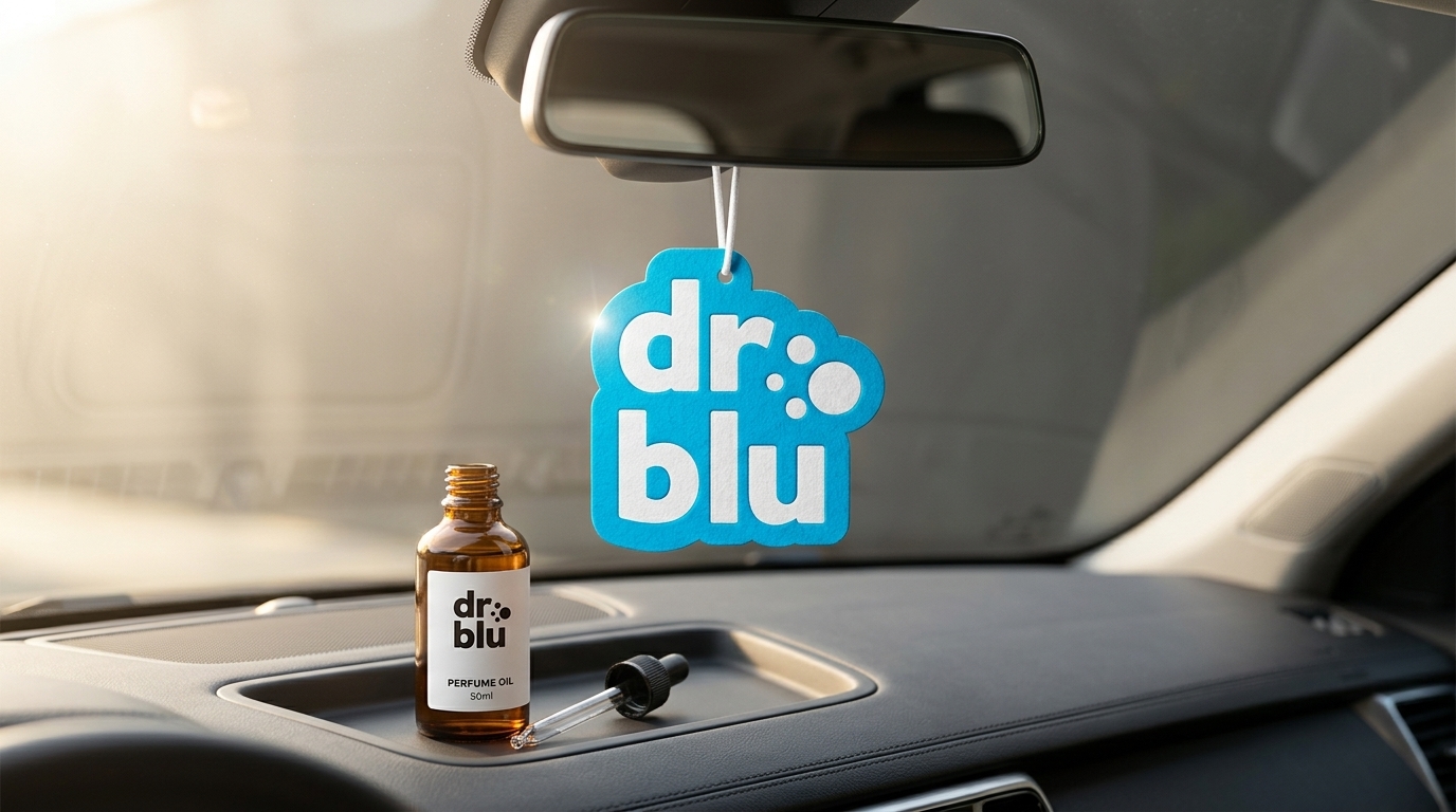 dr.blu Hanging Car Scent Die-Cut Air Freshener