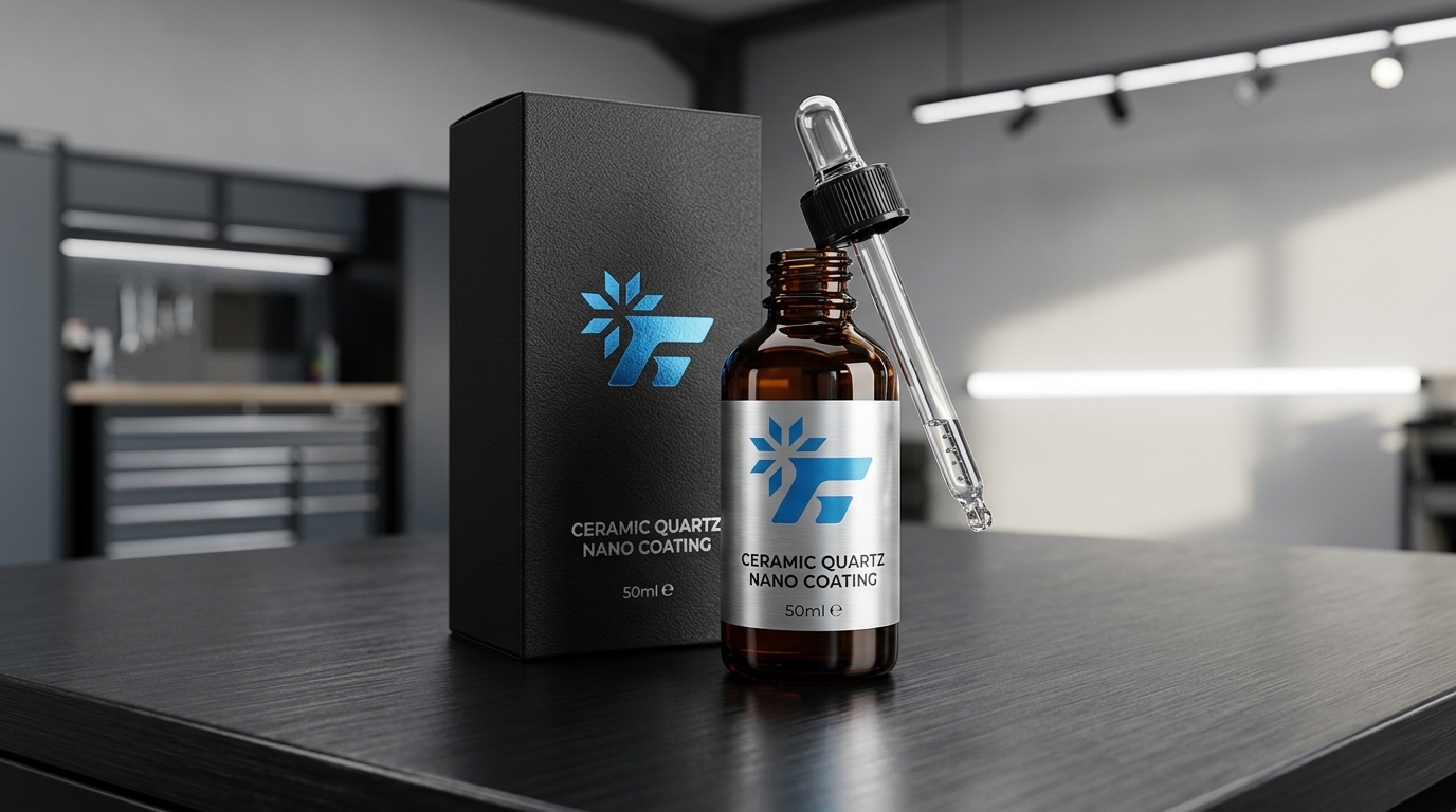 GONSNOW Ceramic Quartz Coating 50ml Dropper & Packaging