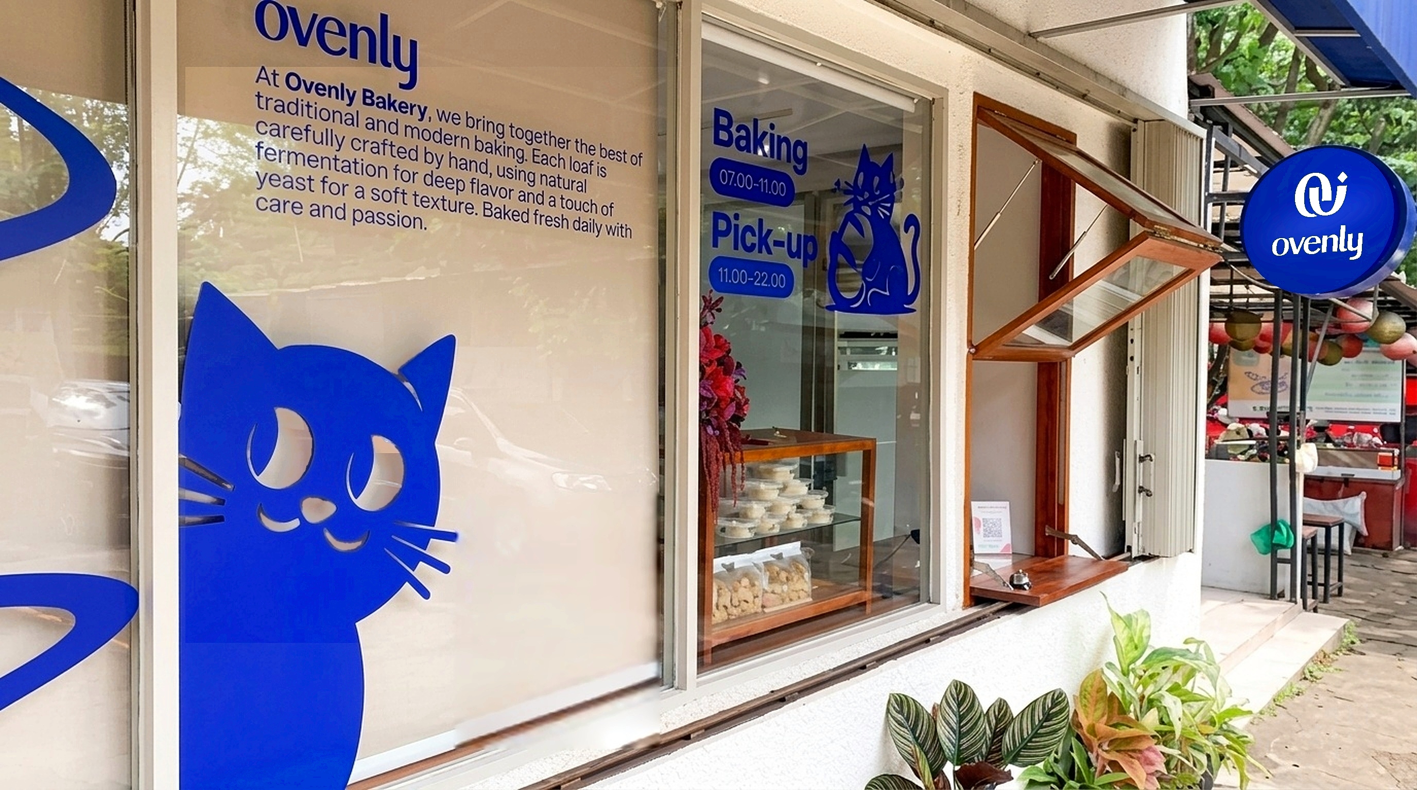 Ovenly Authentic Storefront Architecture · Jl. Surapati No. 59, Bandung