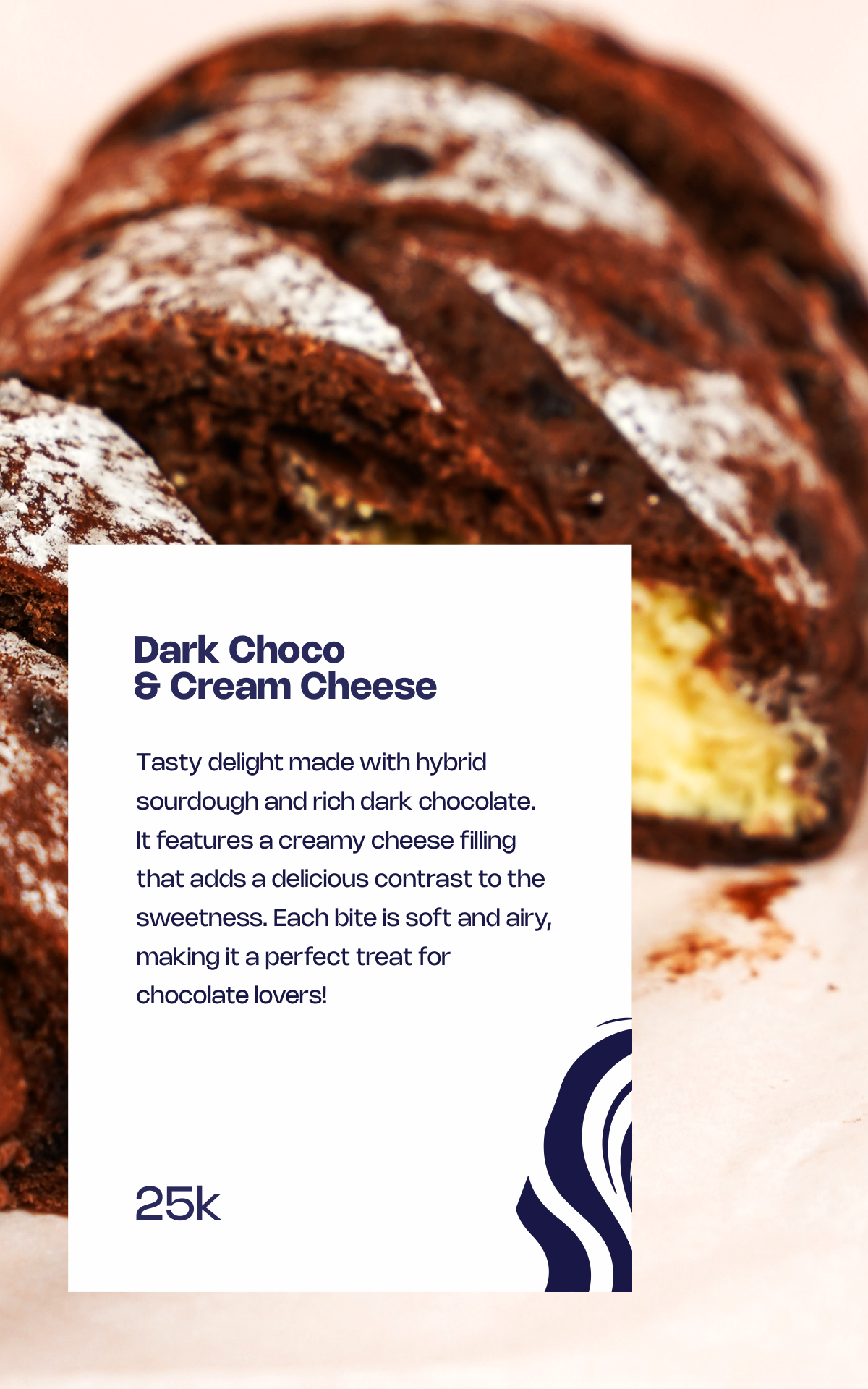 Ovenly Daily Story · Dark Choco & Cream Cheese 25k